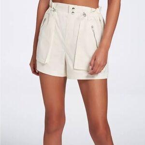 NWT CALIA Women's Woven Paperbag Short Size XXL